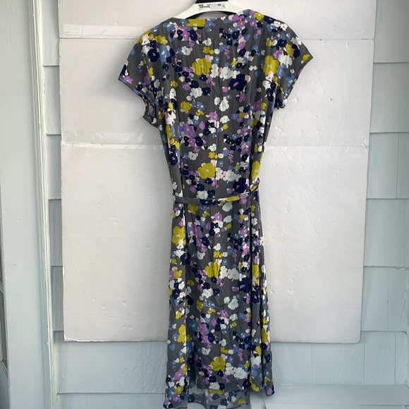 Boden Women’s Modern Floral Print Tie Waist Dress 14L - Picture 14 of 14